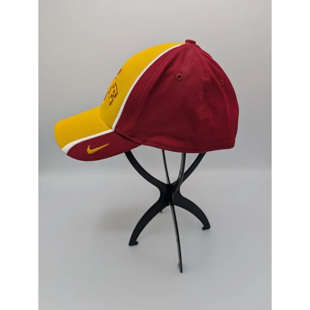 Iowa State Hat Cap Cyclone Nation Nike Team Fan Red Fitted One‎ Size
